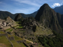Great view of Machu Picchu once the clouds cleared.